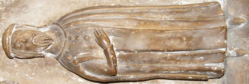 Warwick - St Mary Thomas Beauchamp 1369 and wife Katherine mortimer 1369 weeper